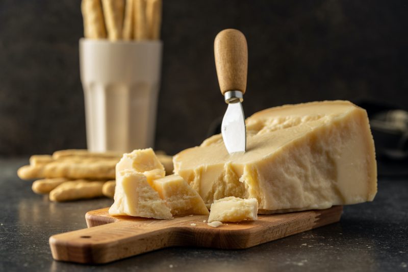 Morceau de parmesan