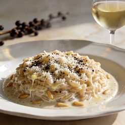 Orzotto d'orzo Cacio e Pepe