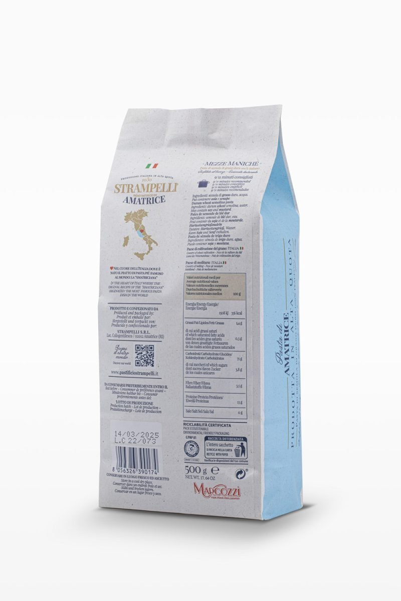 Mezze Maniche d'Amatrice 500g – Image 2